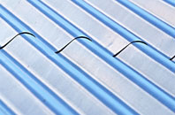 Rowley corrugated roofing